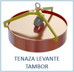 Tenaza levante Tambor