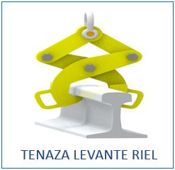 Tenaza levante Riel